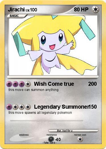 Pokemon Jirachi