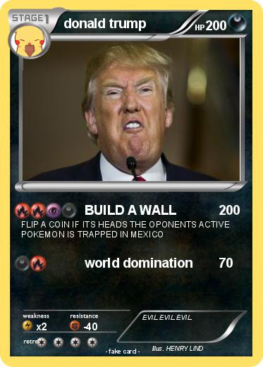 Pokemon donald trump