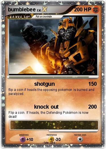 Pokemon bumblebee
