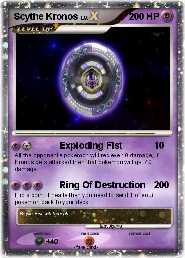 Pokemon Scythe Kronos