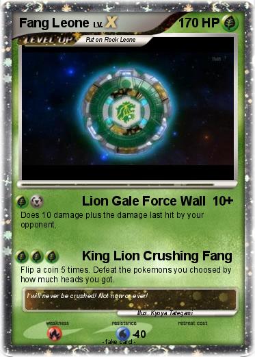Pokemon Fang Leone