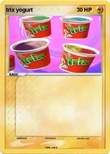Pokemon trix yogurt