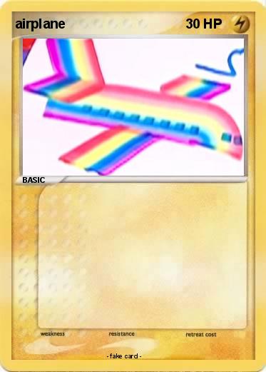 Pokemon airplane
