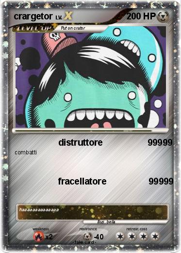 Pokemon crargetor
