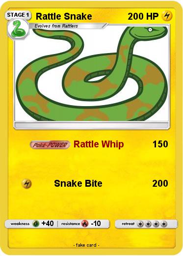 Pokemon Rattle Snake