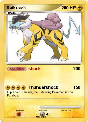Pokemon Raiku