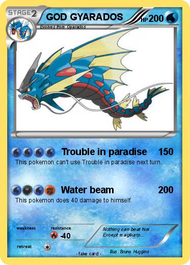 Pokemon GOD GYARADOS