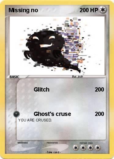 Pokemon Missing no