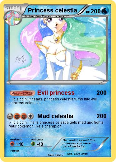 Pokemon Princess celestia