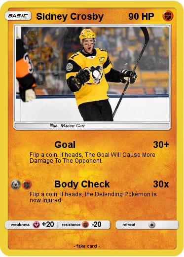 Pokemon Sidney Crosby