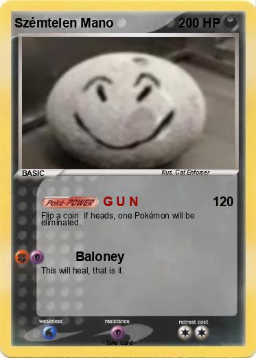 Pokemon Szémtelen Mano