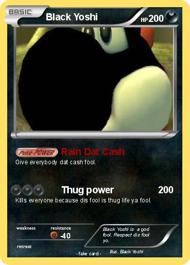 Pokemon Black Yoshi