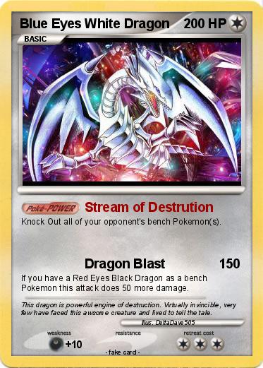 Pokemon Blue Eyes White Dragon