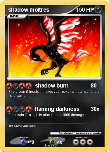 Pokemon shadow moltres