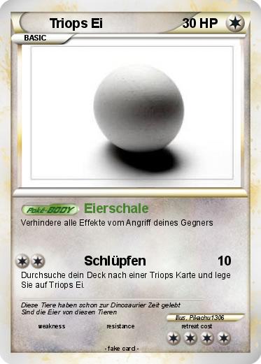 Pokemon Triops Ei