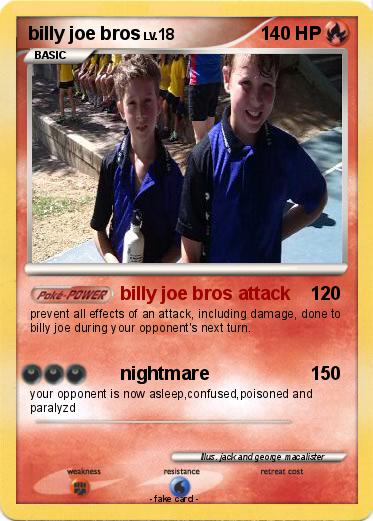 Pokemon billy joe bros
