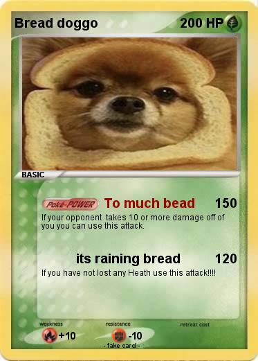 Pokemon Bread doggo