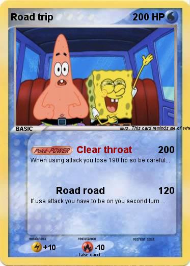 Pokemon Road trip