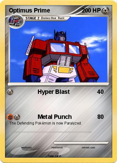 Pokemon Optimus Prime
