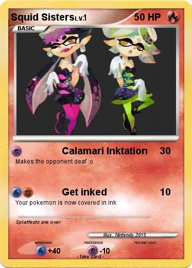 Pokemon Squid Sisters