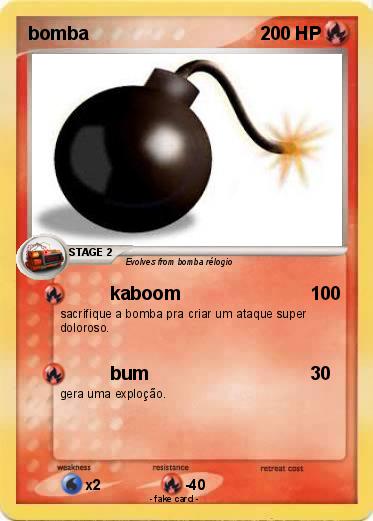 Pokemon bomba