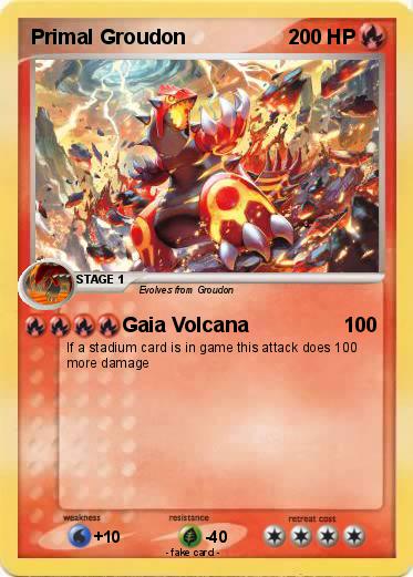 Pokemon Primal Groudon