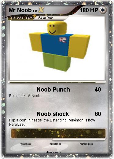 Pokemon Mr Noob 2 - giant raging noob roblox