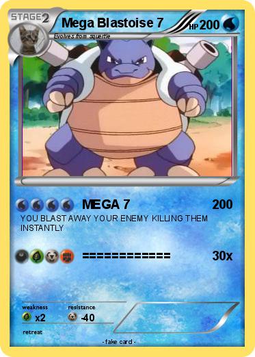 Pokemon Mega Blastoise 7