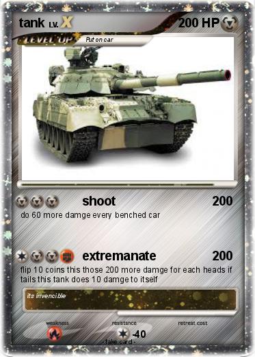 Pokemon tank