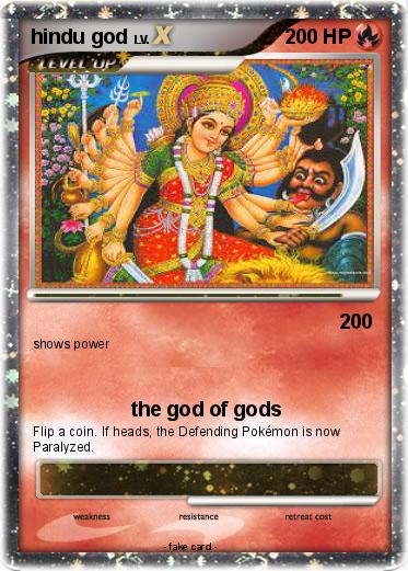 Pokemon hindu god