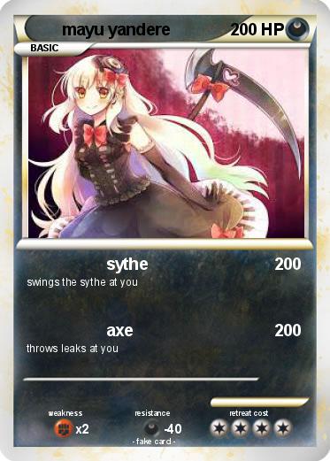 Pokemon mayu yandere