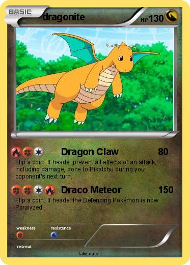 Pokemon dragonite