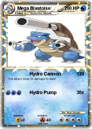 Pokemon Mega Blastoise