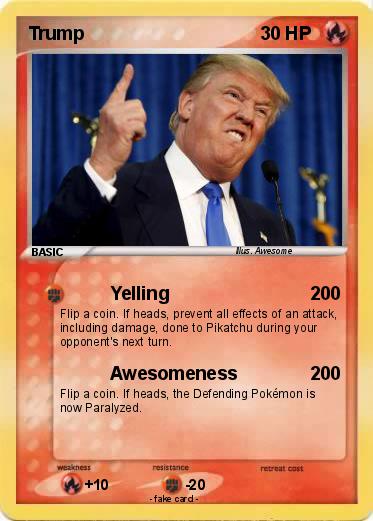 Pokemon Trump