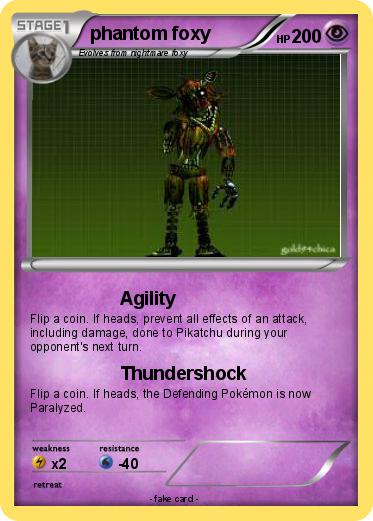 Pokemon phantom foxy