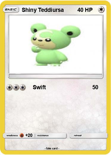 Pokemon Shiny Teddiursa