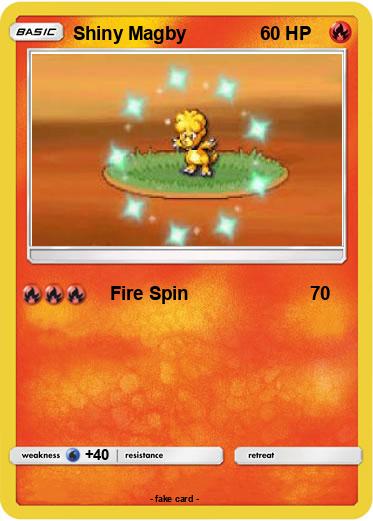 Pokemon Shiny Magby