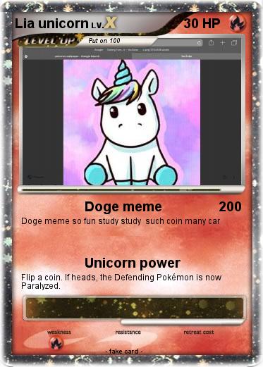 Pokemon Lia unicorn