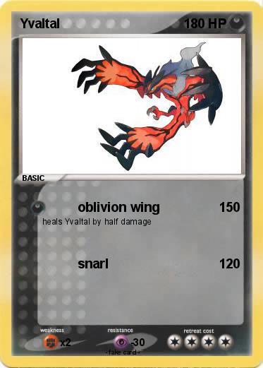 Pokemon Yvaltal