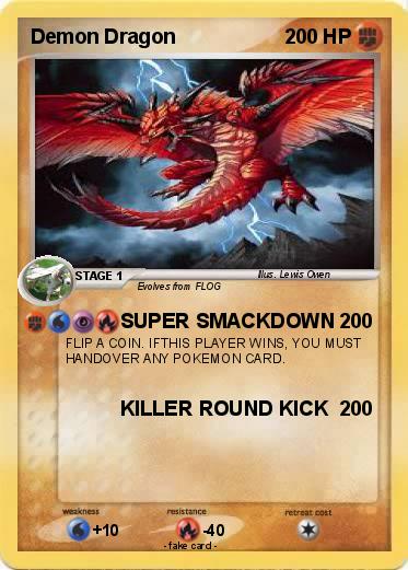 Pokemon Demon Dragon