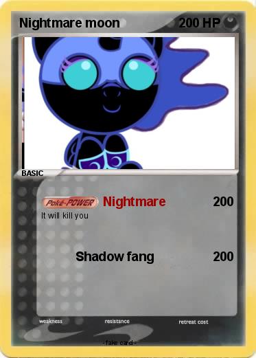 Pokemon Nightmare moon