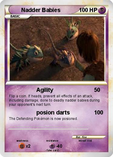 Pokemon Nadder Babies