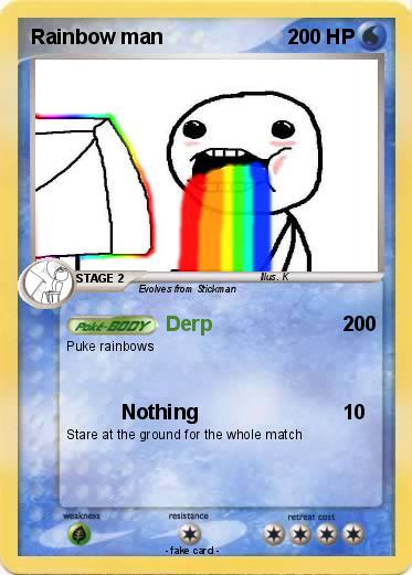 Pokemon Rainbow man