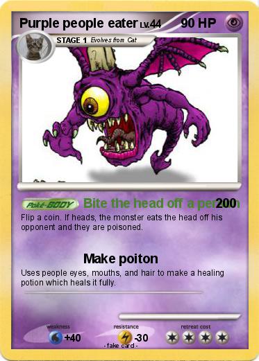 Pokemon Purple people eater