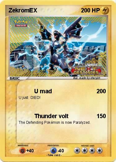 Pokemon ZekromEX