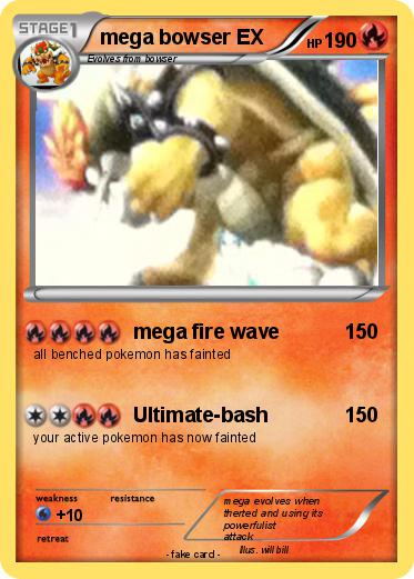 Pokemon mega bowser EX