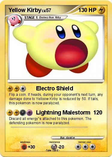 Pokemon Yellow Kirby