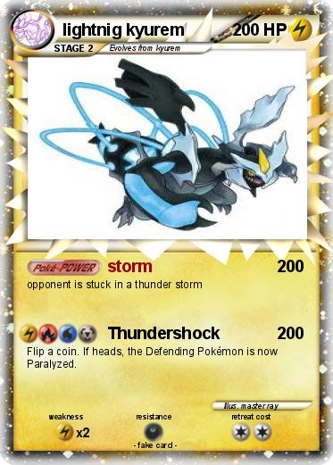 Pokemon lightnig kyurem