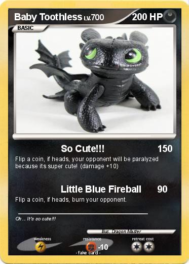 Pokemon Baby Toothless