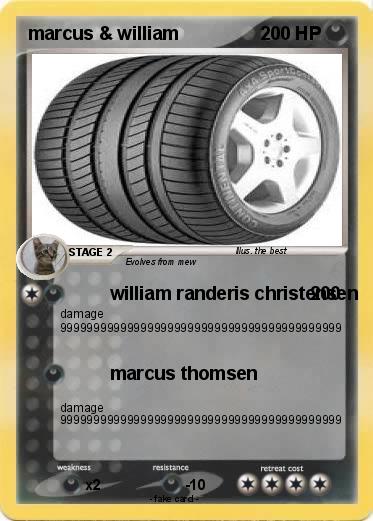 Pokemon marcus & william